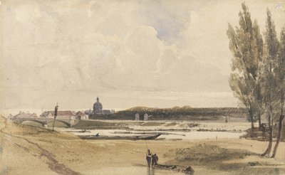 On the Seine, 1831 by Thomas Shotter Boys